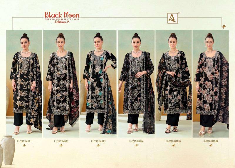 Alok suits black moon vol-2 Latest dress materials in Surat